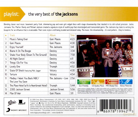 The Jacksons: Playlist: The Very Best of the Jacksons [CD]