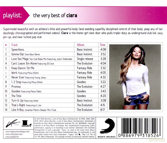 Ciara: Playlist: Very Best Of [CD]