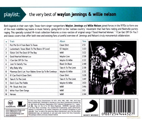 Waylon Jennings: Playlist: Very Best Of [CD]