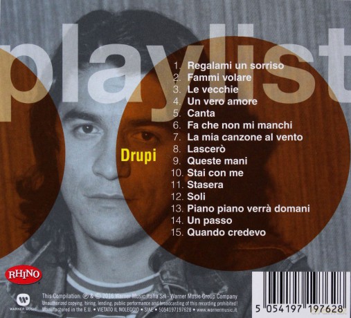 Drupi: Playlist:Drupi [CD]