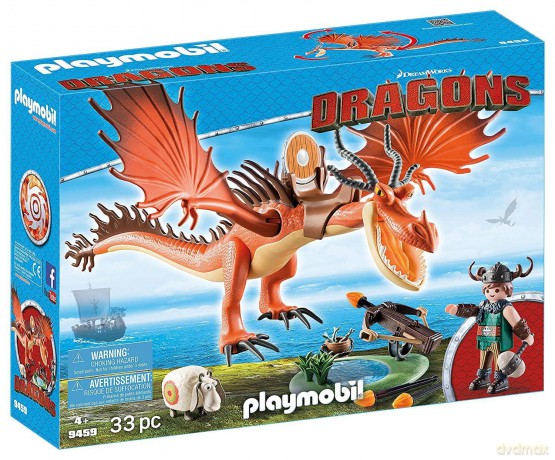 Playmobil Dragons Snotkrot en Haaktand: Playmobil 9459 - Dragons - Moccicoso E Zannacurva [CD]