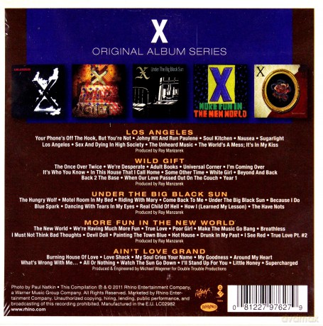 X: Original Album Series [BOX] [5CD]