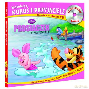 Kubuś i Przyjaciele Tom 5: Prosiaczek i przyjaciele [AUDIOBOOK] [KSIĄŻKA]+[CD]