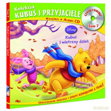 Kubuś i Przyjaciele Tom 7: Kubuś i wietrzny dzień [AUDIOBOOK] [KSIĄŻKA]+[CD]