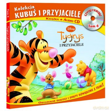 Kubuś i Przyjaciele Tom 4: Tygrys i przyjaciele [AUDIOBOOK] [KSIĄŻKA]+[CD]
