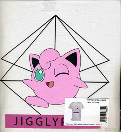 Pokemon: Pokemon: Kids White Jigglypuff (T-Shirt Bambino 158/164cm) [CD]