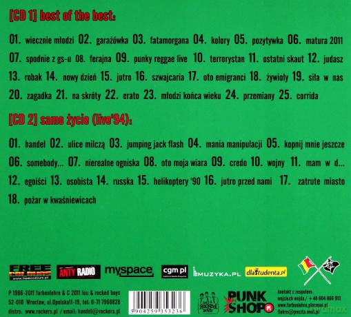 Farben Lehre: 25th Best Of The Best 1986-2011 (digipack) [2CD]