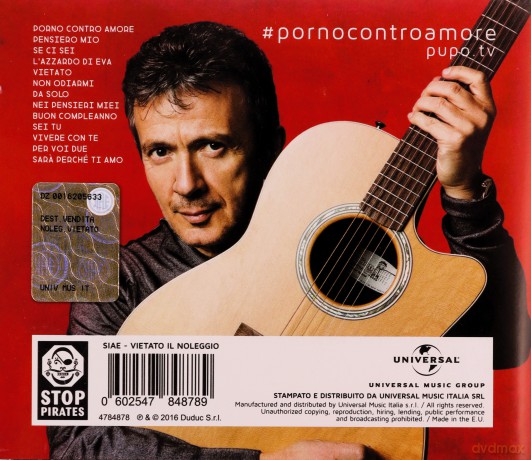 Pupo: Porno Contro L'Amore [CD]
