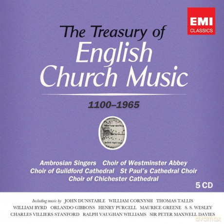 The Treasury Of English Church Music (Limited) [5CD]