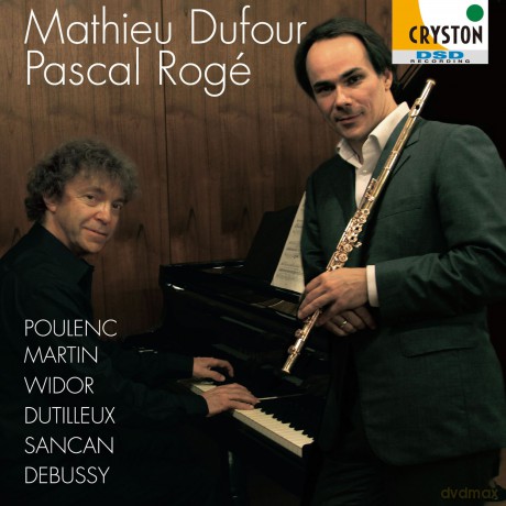 Mathieu Dufour: Poulenc, Martin, Widor, Dutilleux, Sancan, Debussy [CD]