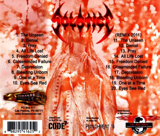 Solstice: Pray -Reissue- [CD]