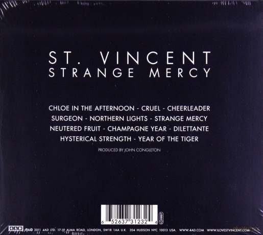 St. Vincent: Strange Mercy [CD]