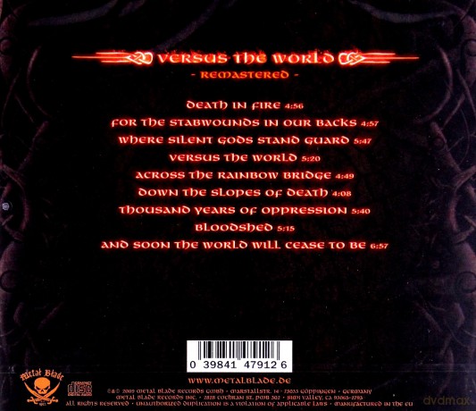 Amon Amarth: Versus The World Remastered [CD]