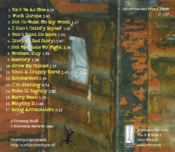 Crummy Stuff: Punk's Not Sad [CD]