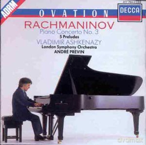Vladimir Ashkenazy: Rachmaninov: Piano Concerto no.3 [CD]