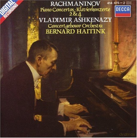 Vladimir Ashkenazy: Rachmaninov: Piano Concertos Nos 2 & 4 [CD]
