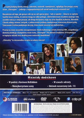 Chirurdzy sezon 8 [BOX] [6DVD]