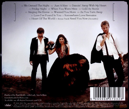 Lady Antebellum: Own The Night [CD]