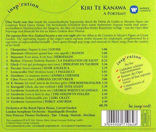Kiri Te Kanawa: A Portrait [CD]