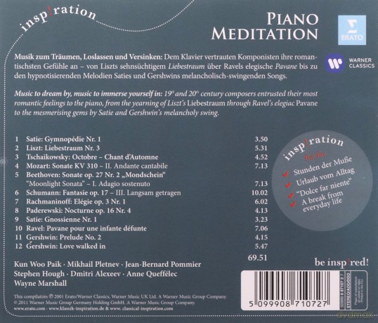 Piano Meditation [CD]