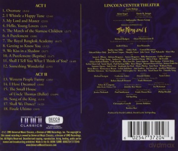 Rodgers and Hammerstein's the King and I [CD]