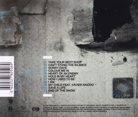 Rea Garvey: Can't Stand The Silence [CD]