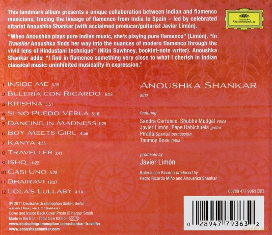 Anoushka Shankar: Traveller [CD]