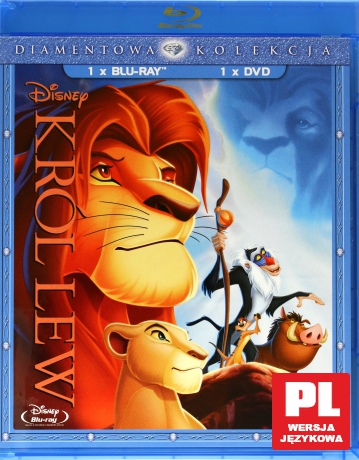 Król Lew (Disney) [Blu-Ray]+[DVD]