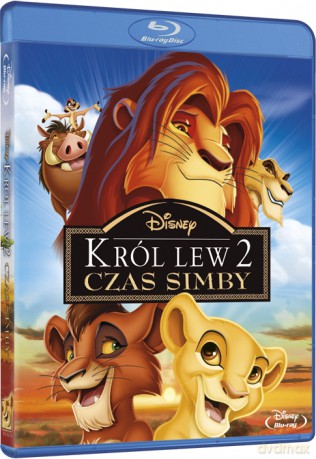 Król Lew 2: Czas Simby (Disney) [Blu-Ray] 
