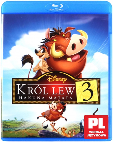 Król Lew 3: Hakuna Matata (Disney) [Blu-Ray] 