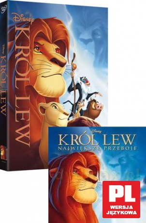 Król Lew (Disney) [DVD]+[CD]