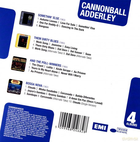 Julian Adderley 'Cannonball': Boxset (Limited) [4CD]