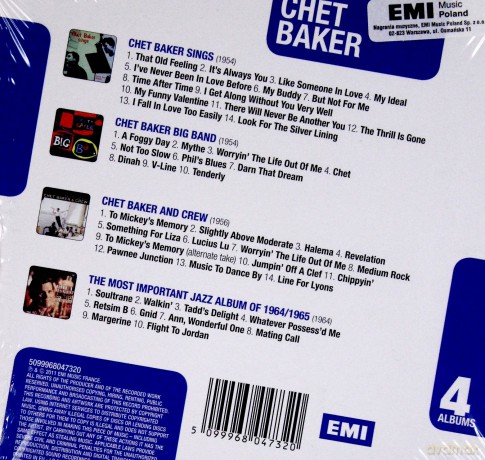 Chet Baker: Boxset (Limited) [4CD]