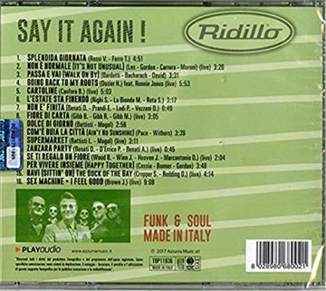 Ridillo: Say It Again! [CD]