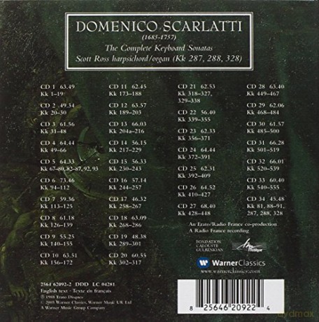 Scott Ross: Scarlatti: The Keyboard Sonatas [34CD]