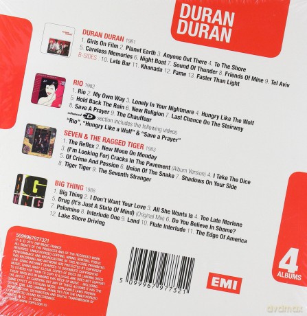 Duran Duran: Boxset (Limited) [BOX] [4CD]