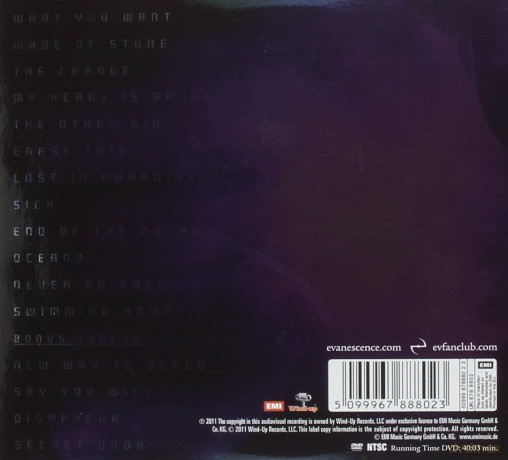 Evanescence: Evanescence (digipack) [CD]+[DVD]