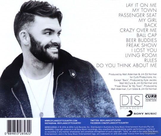 Dylan Scott: Scott, Dylan - Dylan Scott [CD]
