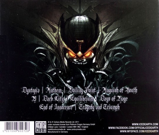 Iced Earth: Dystopia [CD]