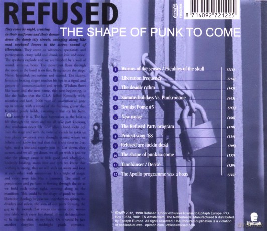 Refused: Shape of Punk to Come [CD]