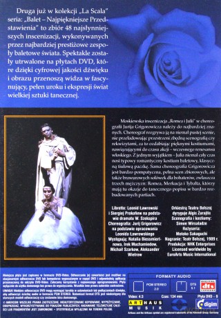 Kolekcja La Scala: Balet 11 - Romeo i Julia [DVD]