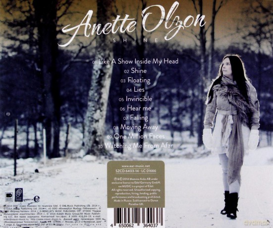 Anette Olzon: Shine 2014 [CD]