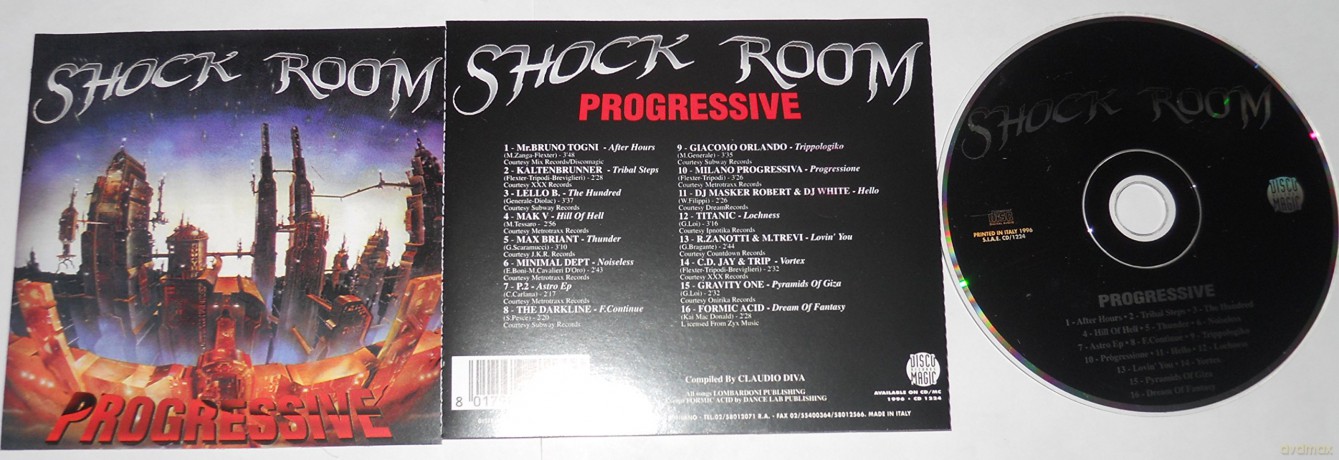 Shock Room-Progressive Compiled By Claudio Diva [CD]