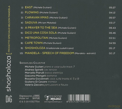 Giuliani: Shosholoza [CD]