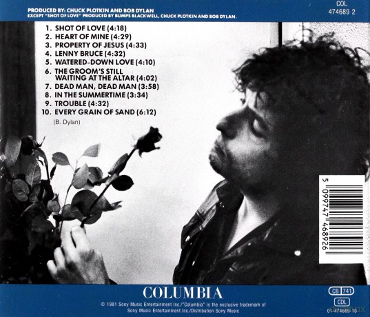 Bob Dylan: Shot of Love [CD]