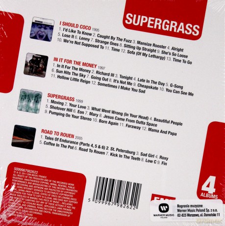 Supergrass: Boxset (Limited) [4CD]