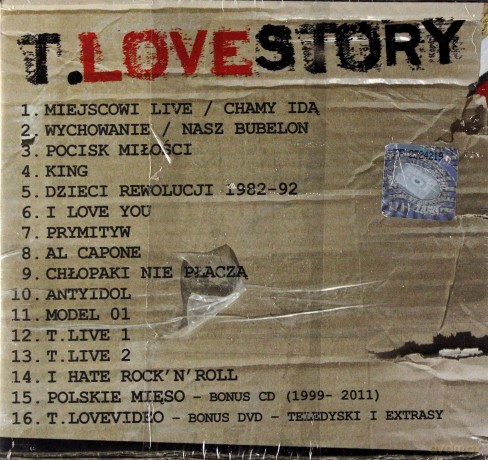 T.Love: T.Lovestory [BOX] [15CD]+[DVD]