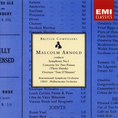 Malcolm Arnold: Sinfonie 1/Klav.Kon./Dances/+ [CD]