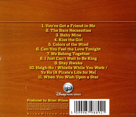 Brian Wilson: In The Key Of Disney [CD]