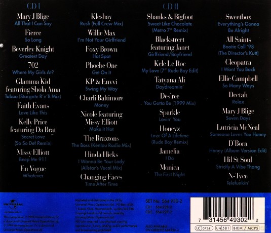 Sisters Of Swing 1999 - R&B/Soul Classics [CD]